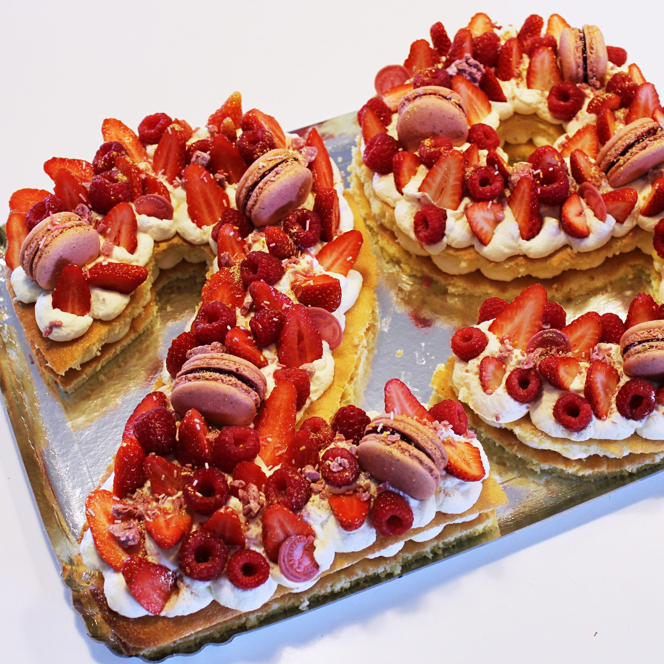 Number Cake Le Doux Fruit Patisseries Artisanales Montpellier