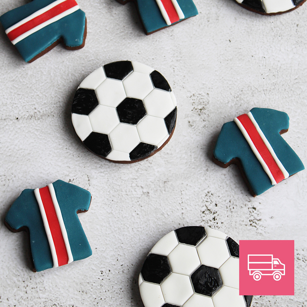 Biscuits Football Le Doux Fruit Pâtisseries Artisanales Montpellier